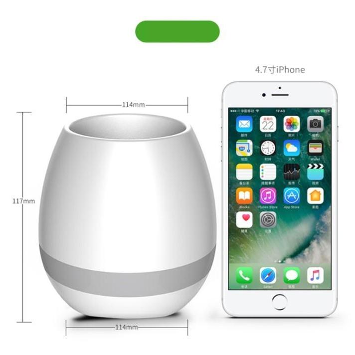 Smart Creative Music Touch Sensitive Flower Pot Vase Bluetooth Audio