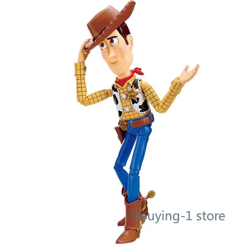 Bandai Toy Story Figure Cinema-rise Cowboy Sheriff Woody Assembly Decoration Anime Action Figure