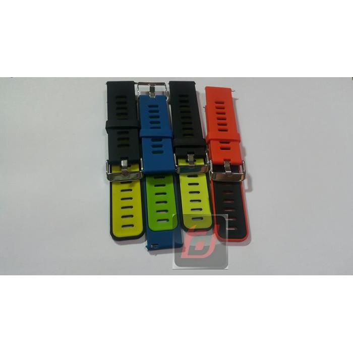 HRG DISKON strap karet jam tangan dual tone rubber Samsung Gear S3