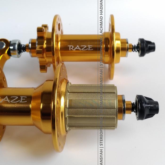Hub Freehub RAZE 32 Hole RAZE Hub Freehub 32H Hub RAZE GOLD 32 Hole Freehub RAZE 32H GOLD Best