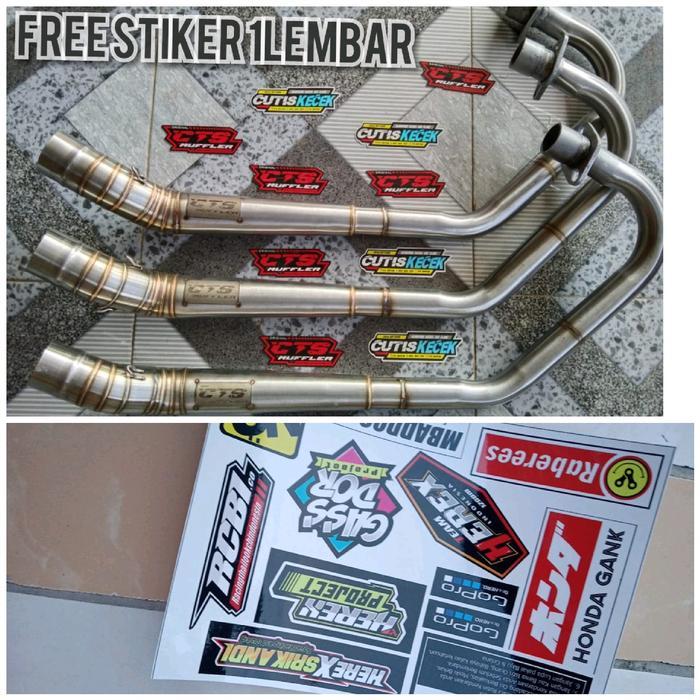Leher Cb Gl Mp Tiger Original Cts Muffler Terbaru