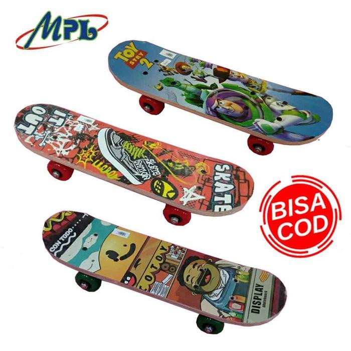 Skateboard Anak / Skateboard Dewasa / Papan Skateboard Kayu