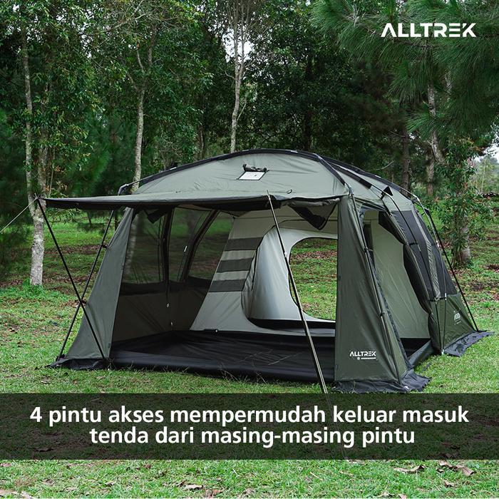Promo Alltrek Tenda Camping Hilgers Tactical Tenda Camping Keluarga Double Layer Original