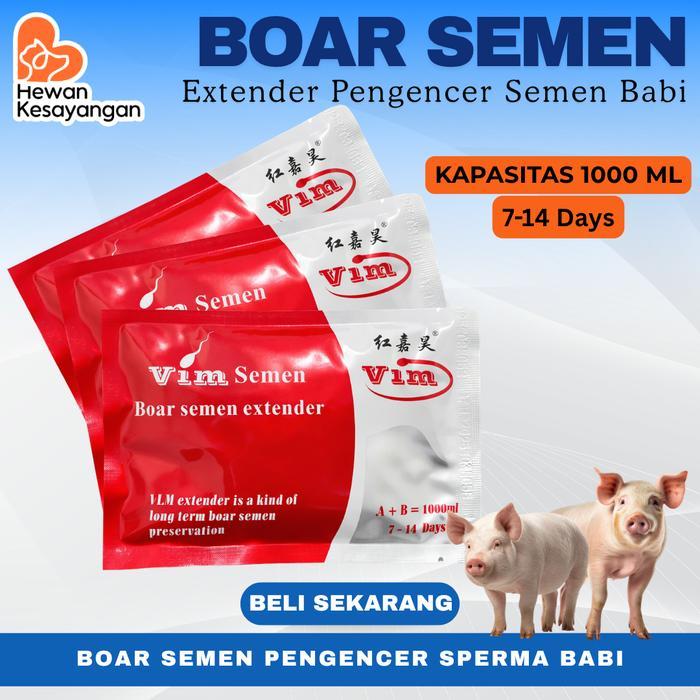 VIM Boar Semen Extender Pengencer Semen Pengencer Sperma Babi