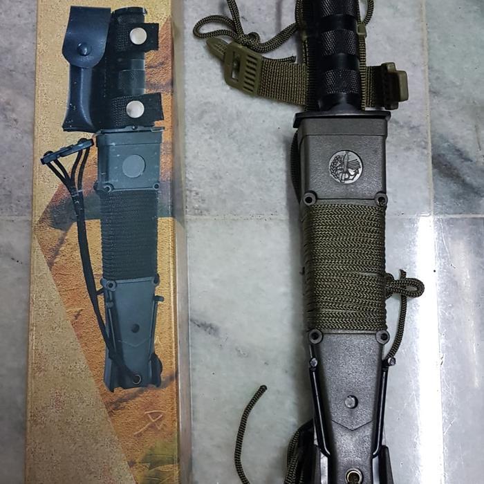 Ada Stok pisau camping sangkur jungle king 2 JK II survival Knife