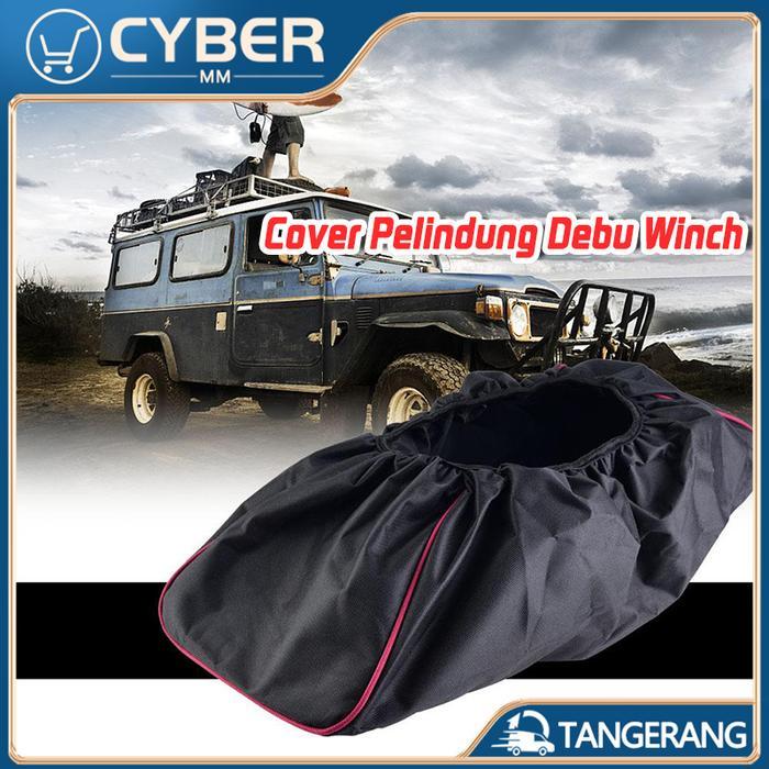 BERKUALITAS Universal Trailer Mobil SUV Cover Winch / Cover Debu Winch