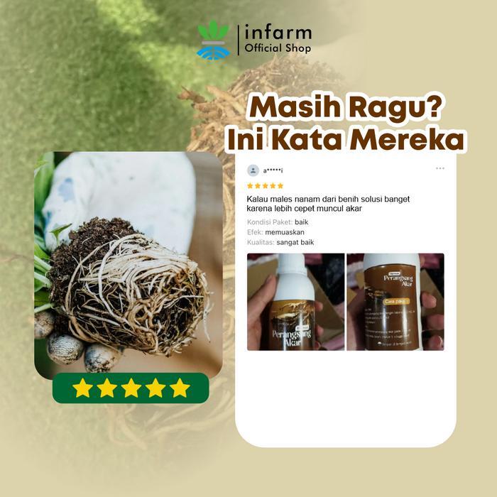 INFARM - Nutrisi dan Perangsang Akar Tanaman Stek Lebih Premium 250 ml Cairan Perangsang Akar &