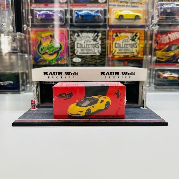 BBR MODELS 1:64 FERRARI SF90 GIALLO MODENA