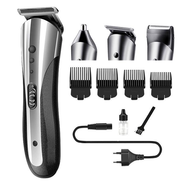 Flash Sale Alat Cukur Rambut Kemei Elektrik Portable Tanpa Kabel Batre Tahan Lama Original