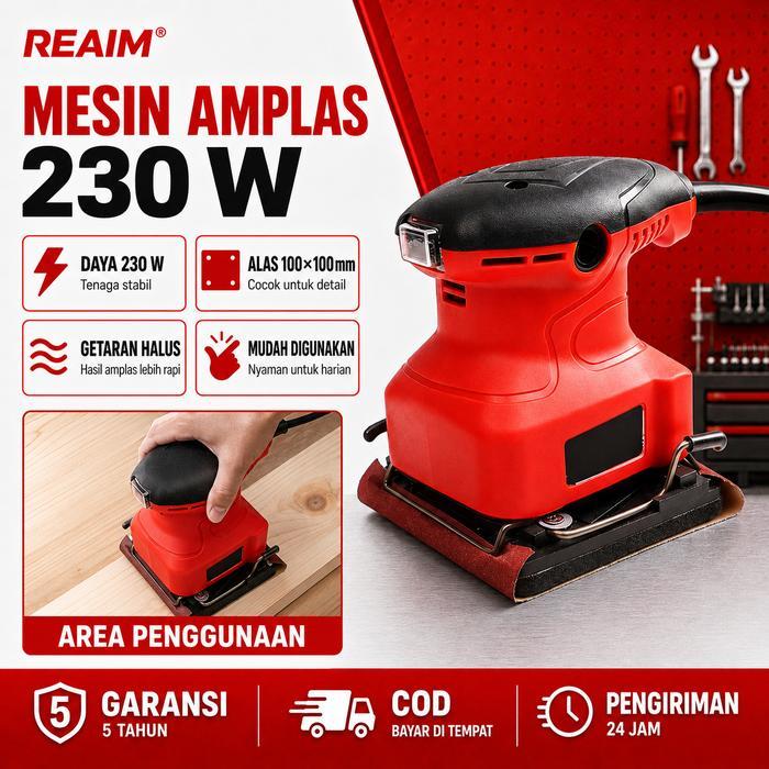 reaim 10400Rpm Mesin Amplas Kayu