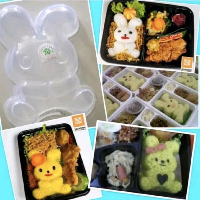 Cetakan Nasi Bento Berbagai Karakter Cetakan Puding Jelly Agar-Agar Cetakan Nasi Kuning Karakter