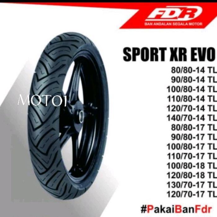 BAN FDR SPORT XR EVO 130/70-17-TUBELESS