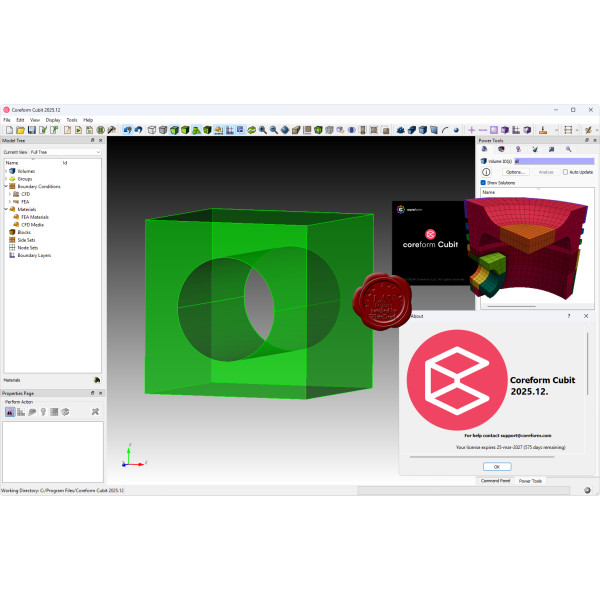 Coreform Cubit .12 - Software Pembuatan Mesh Hex untuk FEA/CFD