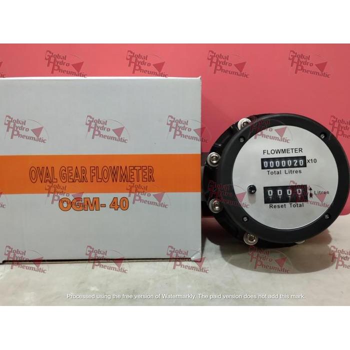 FLOW METER OGM DN-40 FLOW METER SOLAR 1.5 INCH OGM SOLAR 1.5 INCH