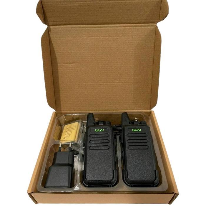 NEW HT WLN KD-C1 2IN1 SEPASANG 2 UNIT / BOX 1KM