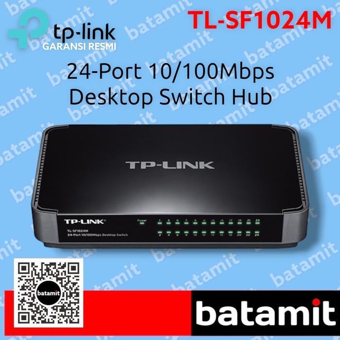 Tp-Link Tl-Sf1024M 24-Port 10/100Mbps Desktop Switch - Tplink Sf 1024M