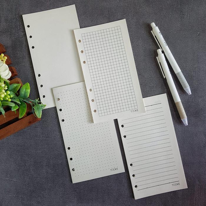 SALE Loose leafe A6 isi binder kertas file A6 lubang 6 Paper Stationery