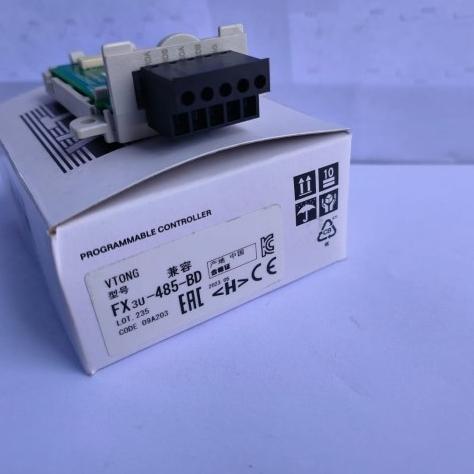Fx3U-485-Bd Rs485 Connector Fx3U 485 Bd 485Bd Fx3U-485 Plc Untuk Ekspansi Komunikasi Plc Fx3U