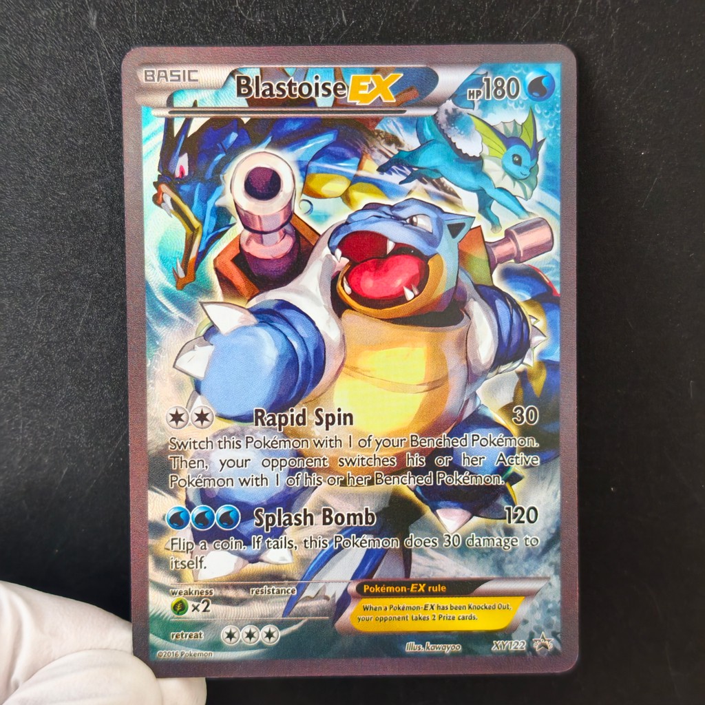 Proxy TCG Pokemon Pikachu EX Full Art Holo Cards English Charizard EX Blastoise EX Venusaur Mew