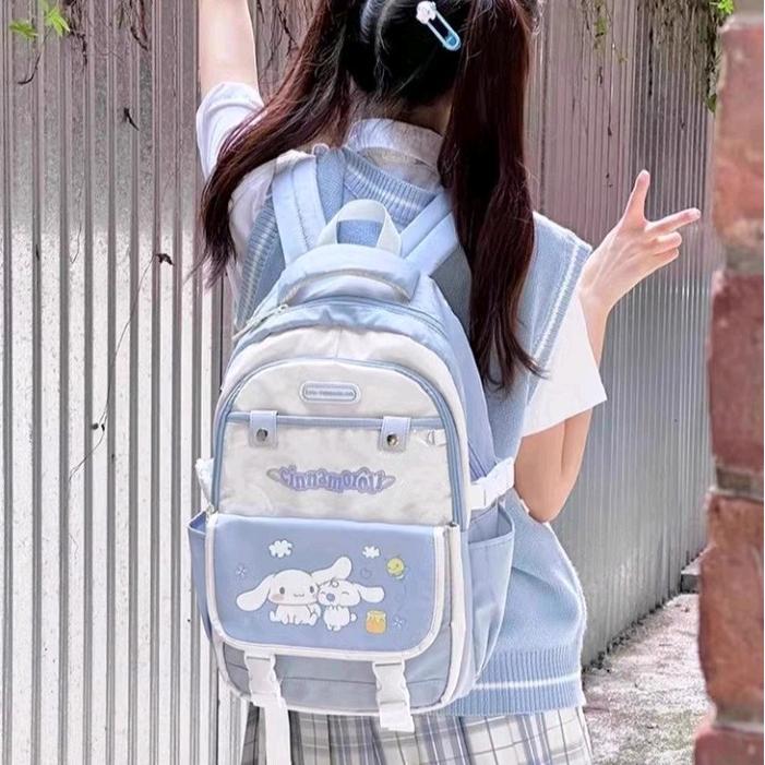 TAS SEKOLAH IMPORT CINNAMOROLL / RANSEL CINNAMOROLL / TAS BAPA CINNAMOROLL