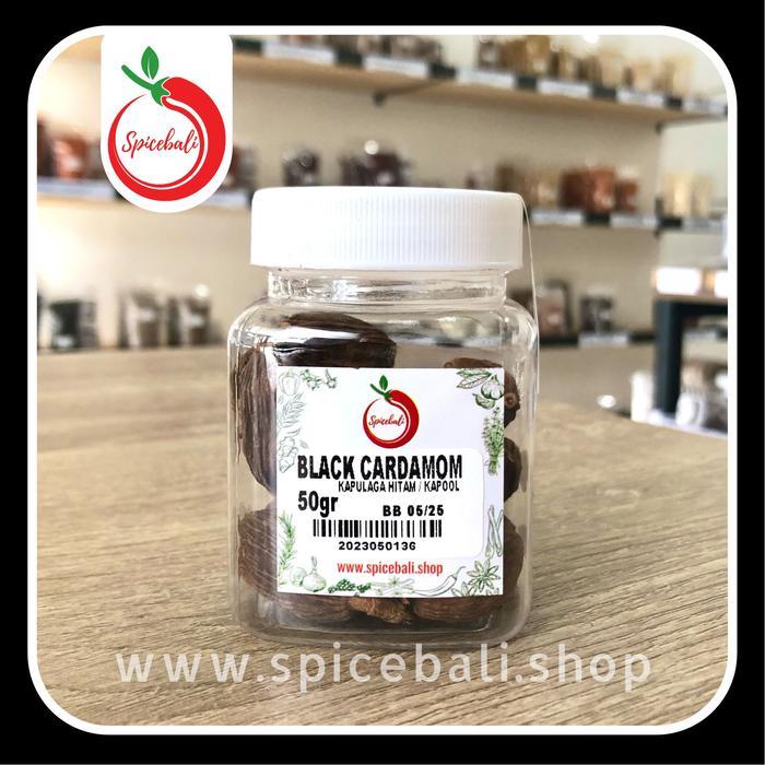 Radiateshop- 250Gr Black Cardamom / Kapulaga Hitam 250Gr / Black Kapool Pods Whole
