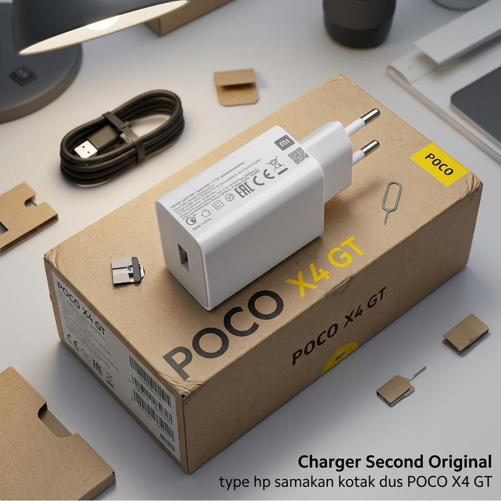 Charger HP Xiaomi MDY-11-EP Original Bekas USB Quick Charge POCO X4 GT