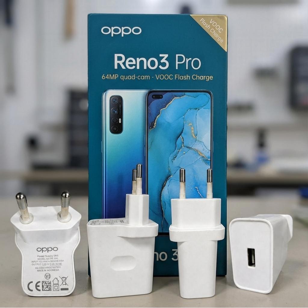 Charger OPPO OP92CAED Original Second Fast Charging 18W 9V 2A Cocok OPPO Reno 3 Pro