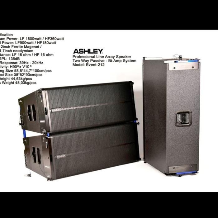 SPEAKER LINE ARRAY ASHLEY EVENT212/EVENT 212 ( 2 X 12INCH PASSIVE )