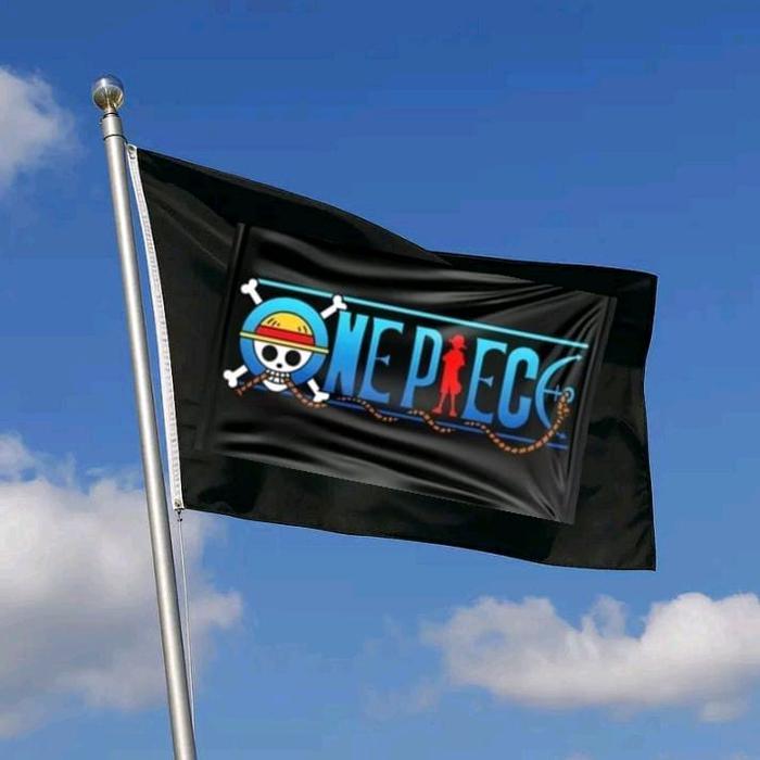 Bendera One Piece Digital Printing 6040cm Bahan TC