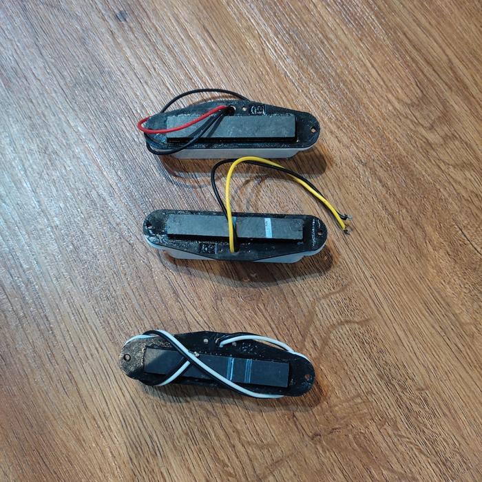 Terbaru Pickup Stratocaster Set Sss Ceramic Magnet