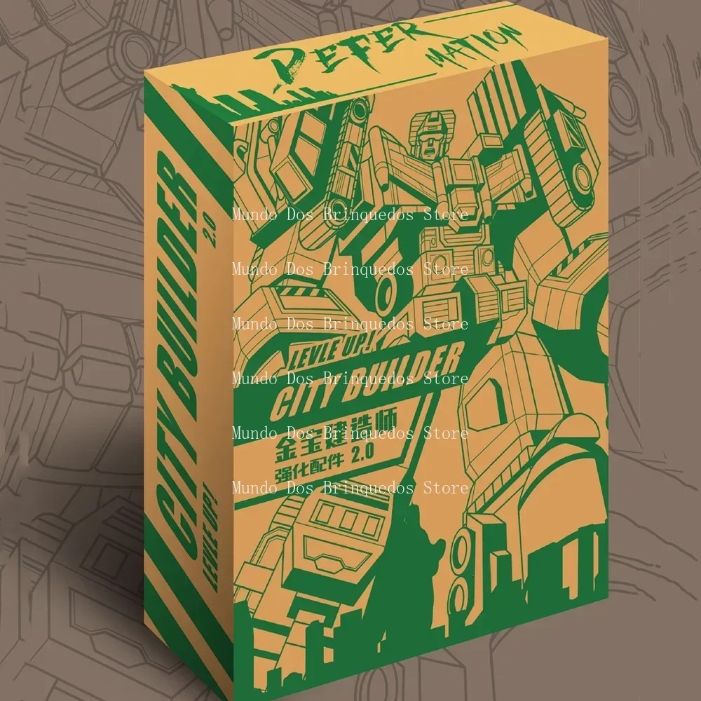 Strengthening Kits 2.0 Upgrade Kit for Transformation JINBAO Yellow Green Devastator