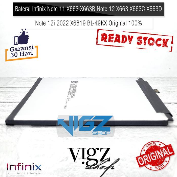 Hot Sale Baterai Infinix Note 11 Nfc X663 X663B Note 12 5G X663 X663C X663D Note 12I 2022 X6819