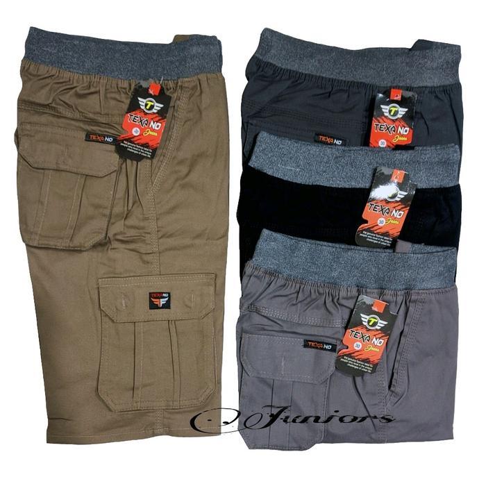 Celana Pendek Cargo Texano Melar Santai Pasti Promo