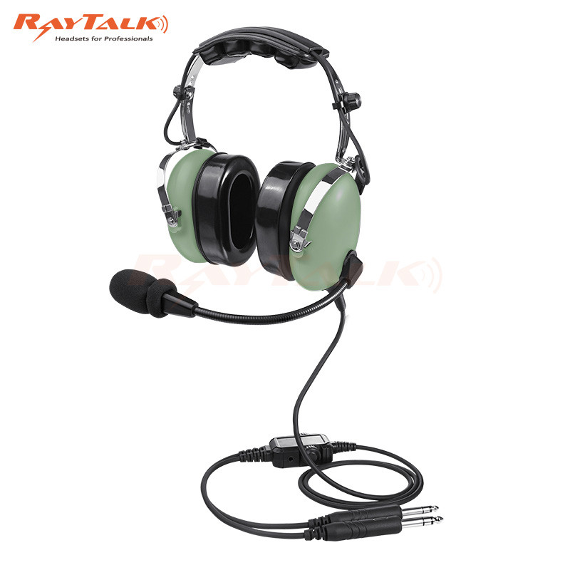 Aviation Headset Pilot Headset, Include Headset Bag, Noise Cancelling