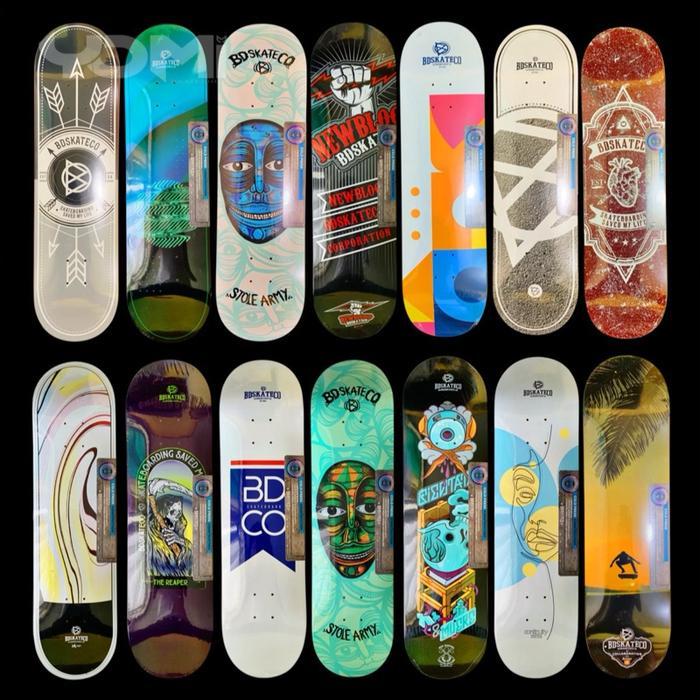 BD Skateboard Deck Ukuran 7.5 8.0 8.25 8.375 Papan Skateboard Outdoor