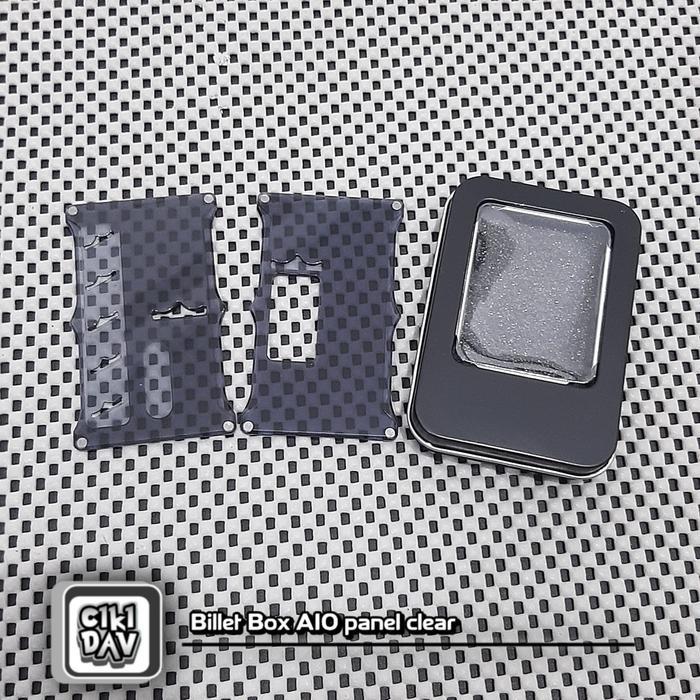 Billet Box panel door clear PCTG