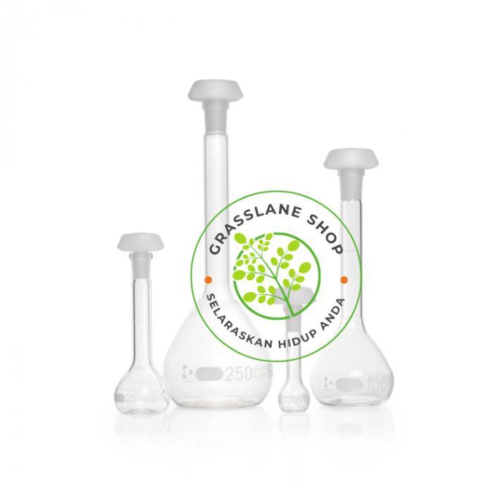 Labu Ukur Kaca Laboratorium Volumetric Flask Glass 10 ml Kaca Class A Duran