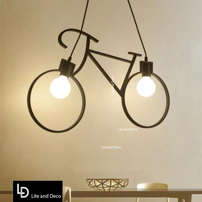 Lampu Gantung Sepeda Industrial #Gratisongkir
