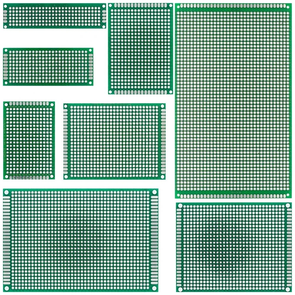 1510PS PB Board Prototype Board Green 2x83x74x65x77x98x129x15m Double d iruit Boards For DIY