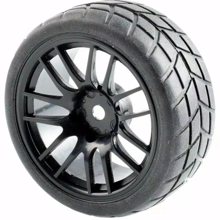 Terlaris 1pcs velg + ban OnRoad RC 1/18 1/16 1/12 1/10 1/8 wltoys HSP HBX FY SALE