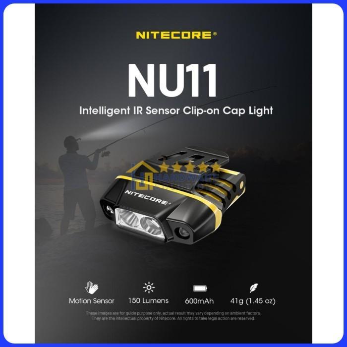 NITECORE Senter Kepala LED Headlamp - NU11