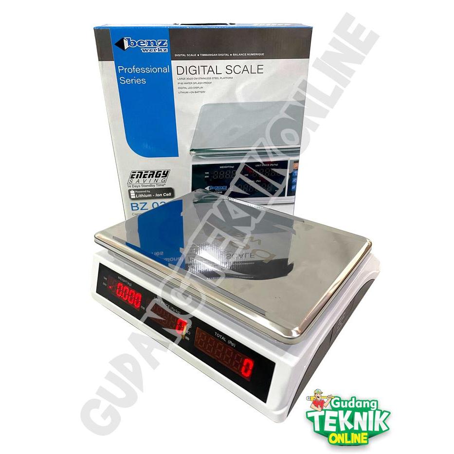 Larsmartt- Benz Bz 030 Bz 032 Timbangan Duduk Digital 30Kg / Timbangan Digital Benz 30 Kg Up To 40Kg