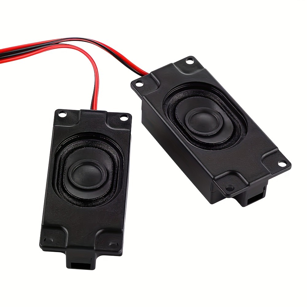 2pcs Audio Portable Speakers 3070 Box Speaker 8 Ohm 5W DIY Mini TV Computer Speakers