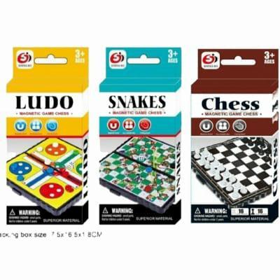new Ular Tangga, Catur, Ludo Mini Magnet