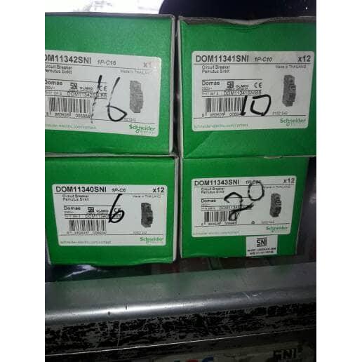 MCB SCHNEIDER 1 PHASE 6A-20 A SIAP KIRIM