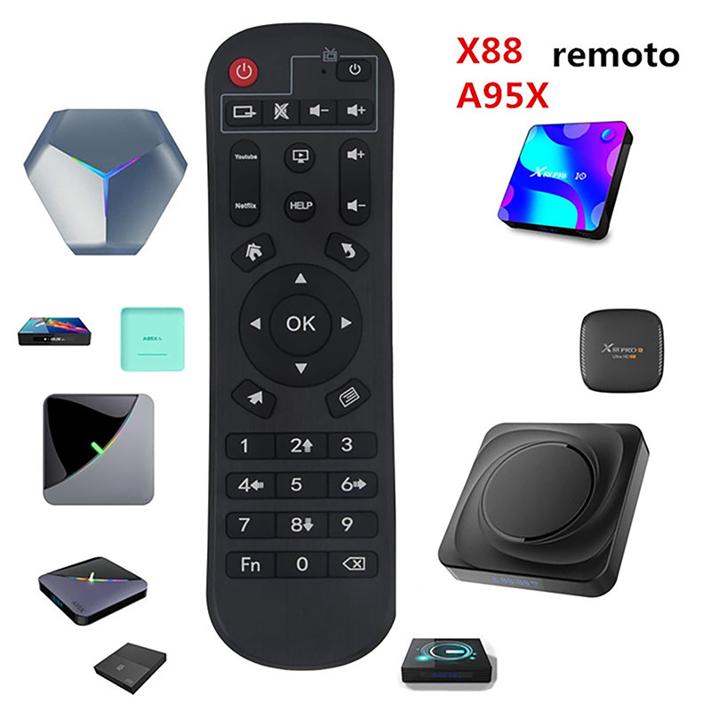 Remote Control Replacement Fit for A95X Android TV Box Controller for X88pro10 A95X F4 A95 F3