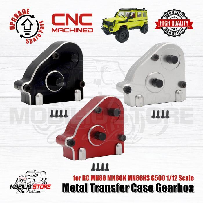 Upgrade Part Metal Cnc Transfer Case Gearbox For Rc Mn86 Mn86K Mn86Ks
