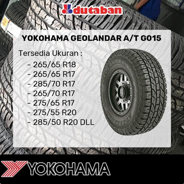 Ban Yokohama 265/65 R18  114H  Geolandar A/T G015 265 65 18