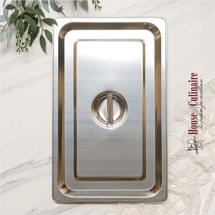 PROMO Tutup Food Pan Stainless 1/1 Tutup Gastronom Pan