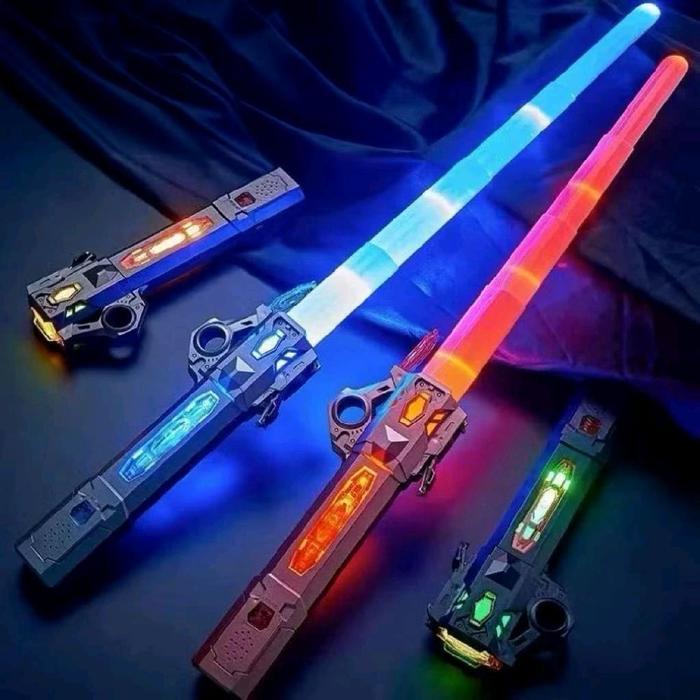 Mainan Pedang Lightsaber / Mainan Retractable Lightsaber Cosplay Cool Pedang / Mainan Anak Pedang
